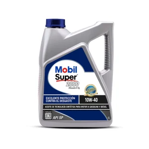 Aceite Motor MOBIL SUPER 2000 10W40 4lt Tecnología Sintética