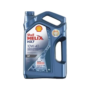 Aceite Motor SHELL HELIX HX7 10W40 4lt Tecnología Sintética