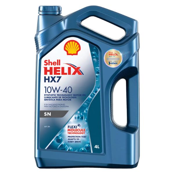 Aceite Motor Marca SHELL HELIX HX7 10W40